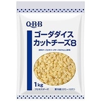 【冷蔵】ゴーダダイスカットチーズ8 1KG (六甲バター株式会社/チーズ/プロセスチーズ)