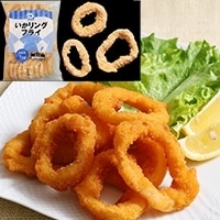 【冷凍】いかリングフライ 1KG (株式会社大冷/和風調理品/魚介揚物)