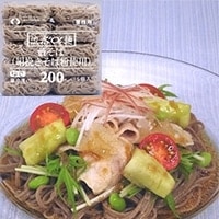 【冷凍】流水α麺やぶそば(絹挽そば粉使用) 200G　5食入 (シマダヤ株式会社/和風調理品/そば)