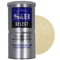 【常温】セレクト）ホワイトペッパー （Lカン丸） 370G (エスビー食品株式会社/コショー)
