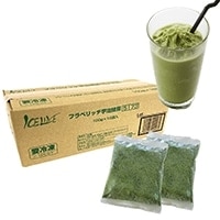 【冷凍】フラペリッチ宇治抹茶100G　18食入 (アイスライン/冷凍アイス/シャーベット)
