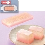 【冷凍】▼季)フリーカット水菓子　白桃羹 (株式会社フレック/和風デザート)