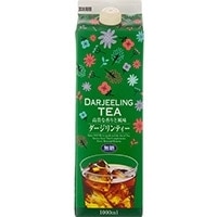 【常温】ダージリンティー無糖 1L (株式会社ジーエスフード/紅茶/飲料)