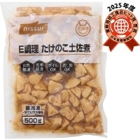 【冷凍】E調理 たけのこの土佐煮(自然解凍) 500G (株式会社ニッスイ/煮物)