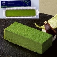 【冷凍】フリーカットケーキ抹茶テリーヌ(宇治抹茶使用) 485G (株式会社フレック/冷凍ケーキ/フリーカットケーキ)