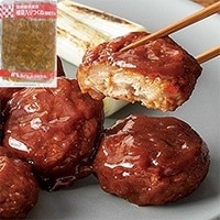 【冷凍】国産鶏肉使用 根菜入つくね(味噌ダレ) 850G (ケイエス冷凍食品株式会社/和風調理品/鶏肉)