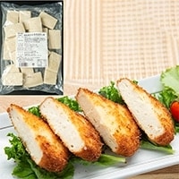 【冷凍】イースタンフーズ)ふんわりとろろステーキ 50G　20食入 (イースタンフーズ株式会社/農産加工品【冷凍】/根菜類)
