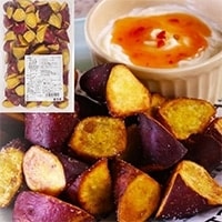 【冷凍】冷凍さつまいも(紅あずま)乱切り 1KG (ケンコーマヨネーズ株式会社/和風調理品/野菜)