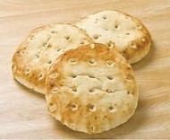 【冷凍】厚手フォカッチャ 大 120G　3食入 (株式会社デルソーレ/洋風調理品/パン)