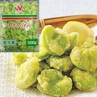 【冷凍】塩ゆでむきそらまめ 500G (株式会社ニチレイフーズ/農産加工品【冷凍】/まめ)