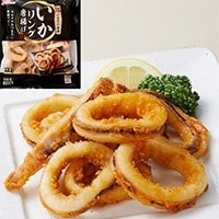 【冷凍】イカリング唐揚げ 300G (Umios株式会社/和風調理品/魚介揚物)
