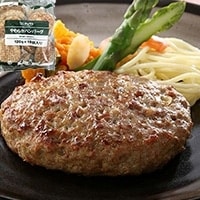 【冷凍】やわらかハンバーグ 120G　10食入 (株式会社ヤヨイサンフーズ/ハンバーグ/グリルハンバーグ)
