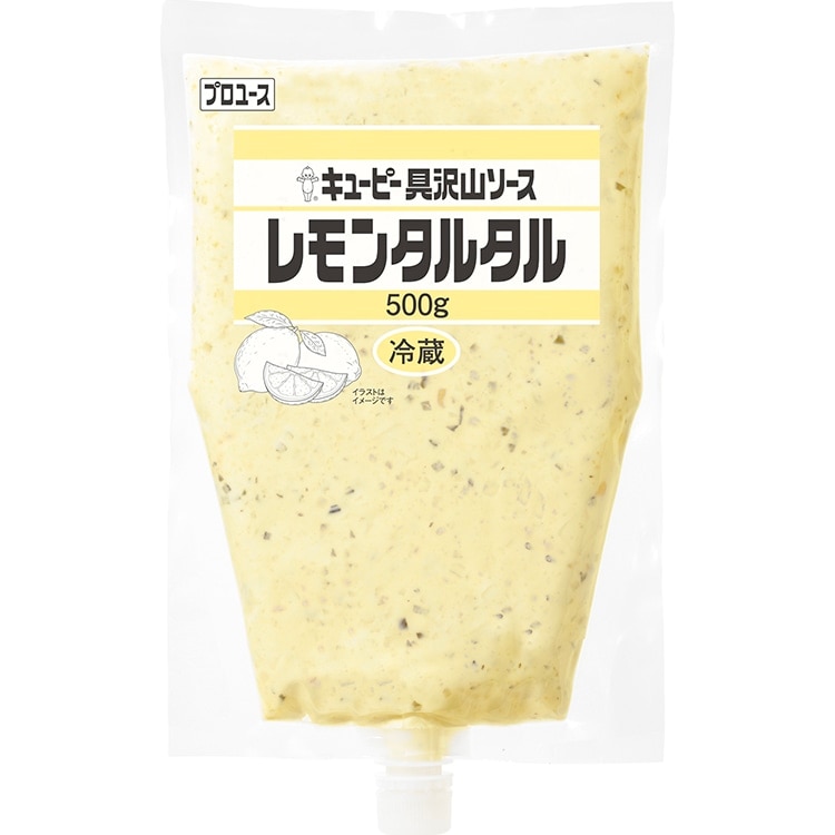 【冷蔵】具沢山ソース レモンタルタル 500G (キユーピー株式会社/マヨネーズ)