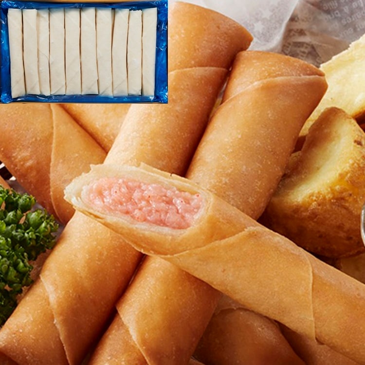 【冷凍】明太子ポテトスティック春巻20 400G (Umios株式会社/中華調理品/春巻)