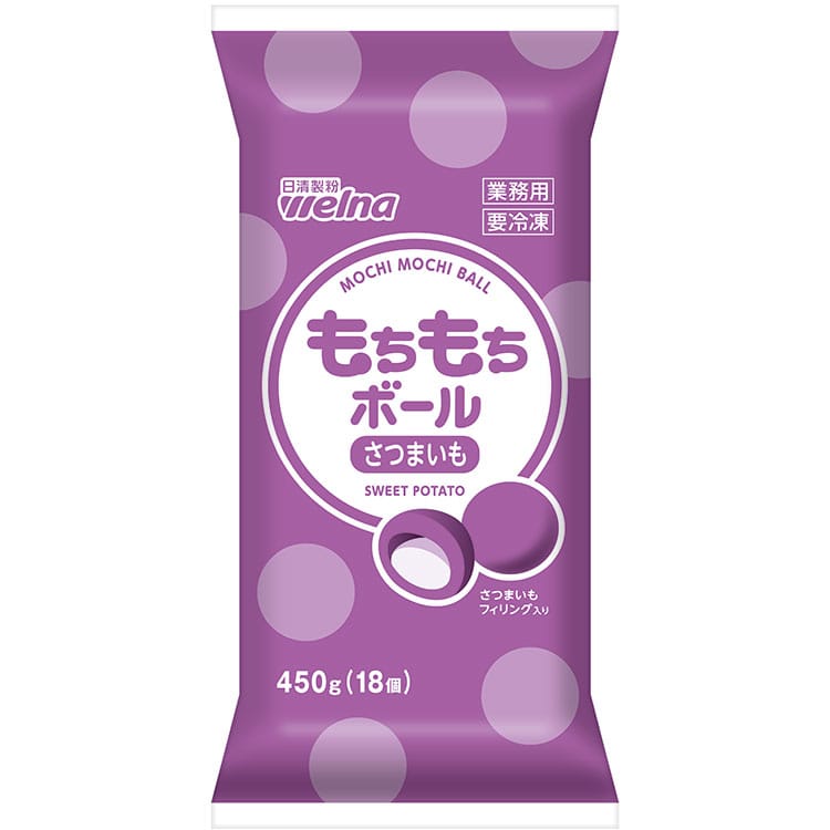 【冷凍】もちもちボール さつまいも 450G (株式会社日清製粉ウェルナ/洋風デザート/その他)