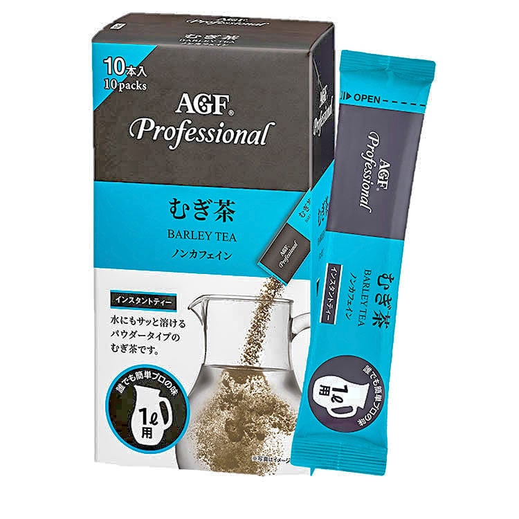 【常温】AGFプロフェッショナル むぎ茶（1L用） 8G×10袋入 (味の素AGF/日本茶/その他)