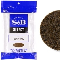 【常温】黒煎り七味 （袋入り） 100G (エスビー食品株式会社/唐辛子)