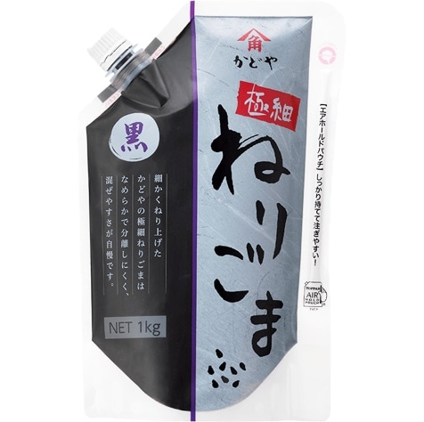 【常温】極細ねりごま（黒） 1KG (かどや製油株式会社/農産加工品【常温】/その他)