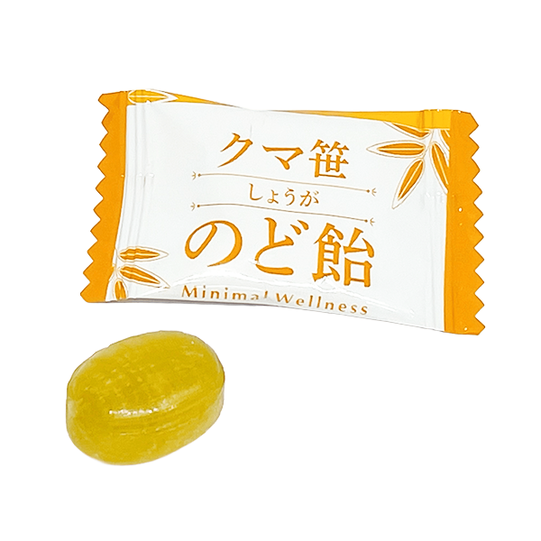 クマ笹しょうがのど飴
