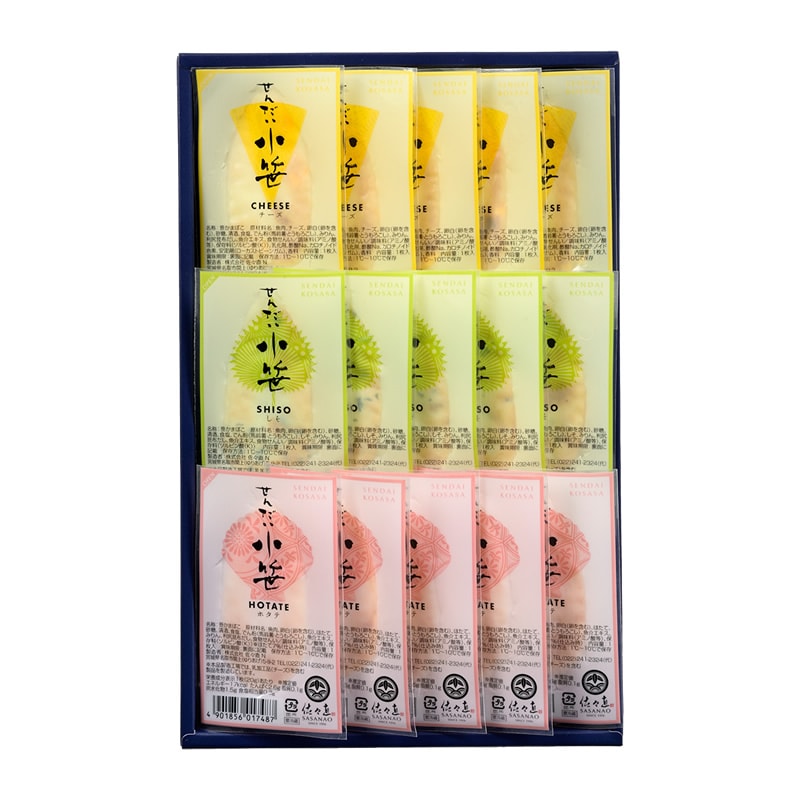 SK-115 (せんだい小笹15枚 化粧箱入)