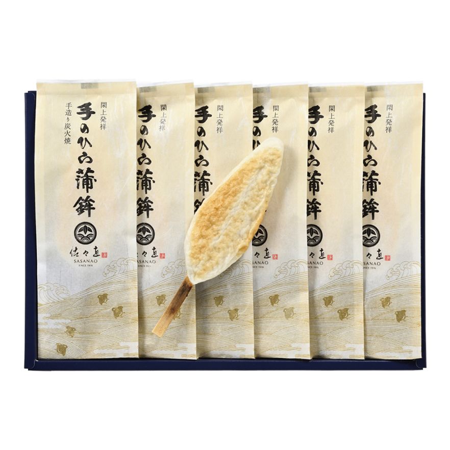 T-106 (手のひら蒲鉾6枚 化粧箱入)