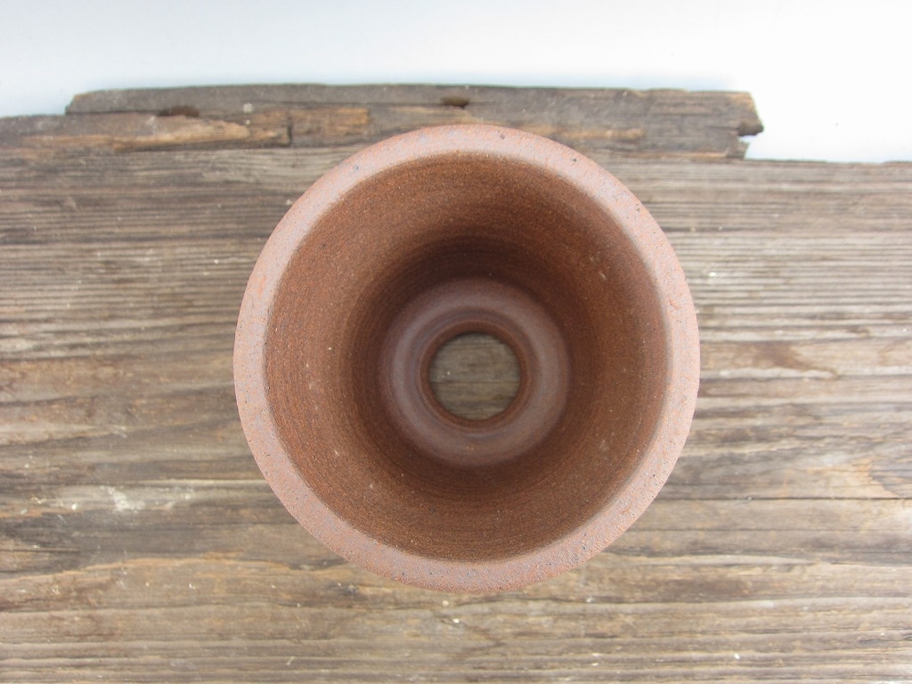 伝市鉢(丹波焼)シャジン鉢 4.5号(直径約14.5cm 高さ約16cm) | 伝市鉢