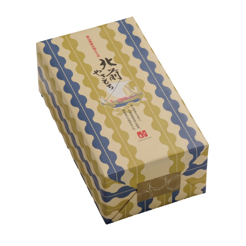 北前やきもち 結箱 18g×6袋 | 北前やきもち | ささら屋オンラインショップ