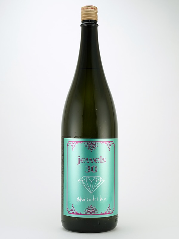 白木久 純米吟醸 原酒 jewels 30 (ジュエルズ) 1800ml