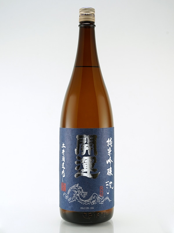 開運 純米吟醸 波 火入れ 1800ml