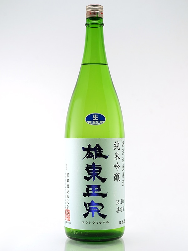 雄東正宗 純米吟醸 生原酒 夢さらら 55 1800ml ※クール便推奨