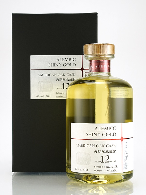 らんびき SHINY GOLD #02 AMERICAN OAK CASK 12年 500ml