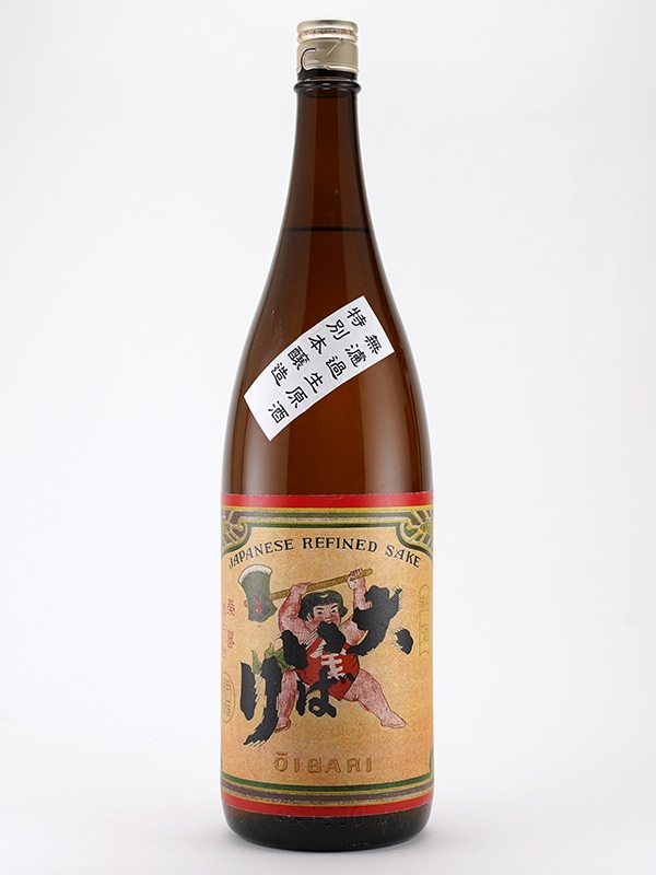 若葉 特別本醸造 生原酒 大いばり 赤ラベル 1800ml ※クール便推奨