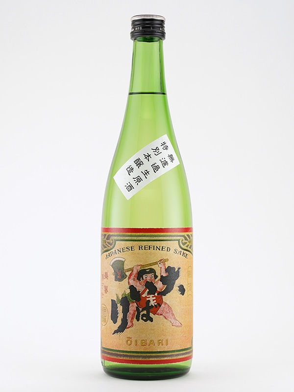 若葉 特別本醸造 生原酒 大いばり 赤ラベル 720ml ※クール便推奨