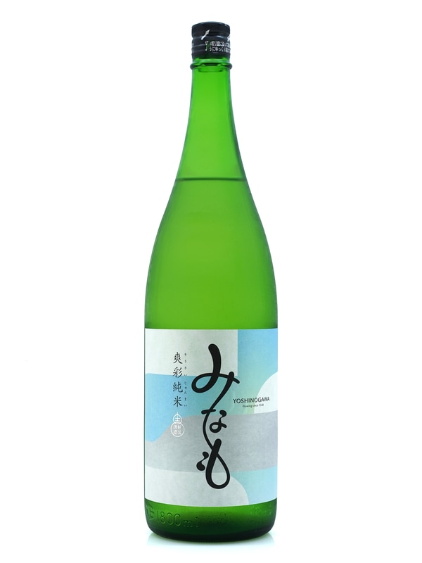 吉乃川 みなも 爽彩純米 1800ml｜吉乃川（新潟）｜新川屋 佐々木酒店