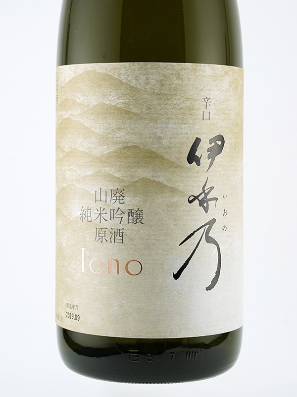 伊乎乃 山廃 純米吟醸 原酒 辛口 1800ml