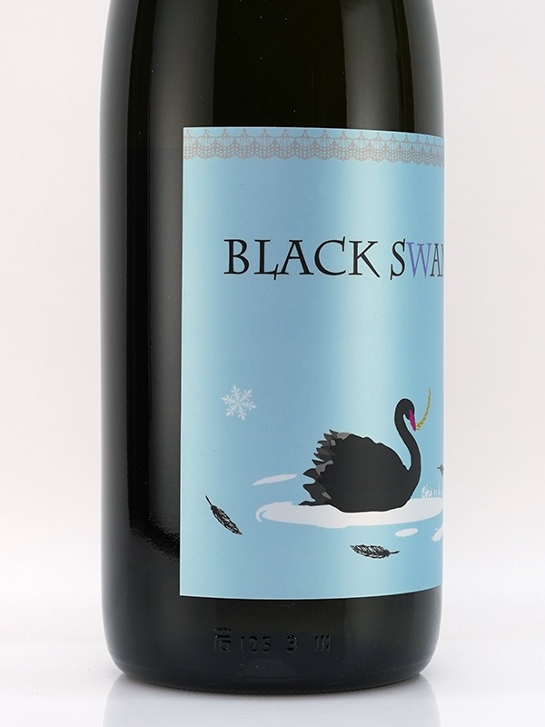白木久 純米 生原酒 BLACK SWAN 1800ml ※クール便推奨