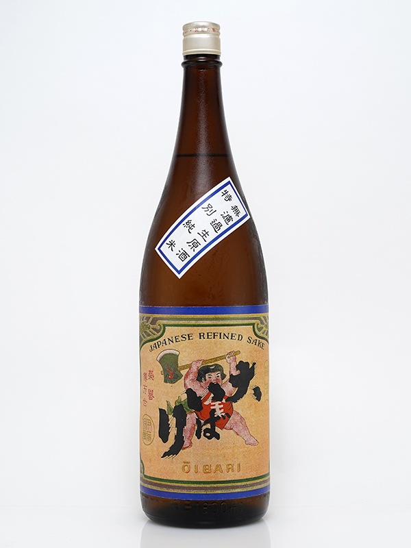 若葉 特別純米 生原酒 大いばり 青ラベル 1800ml ※クール便推奨