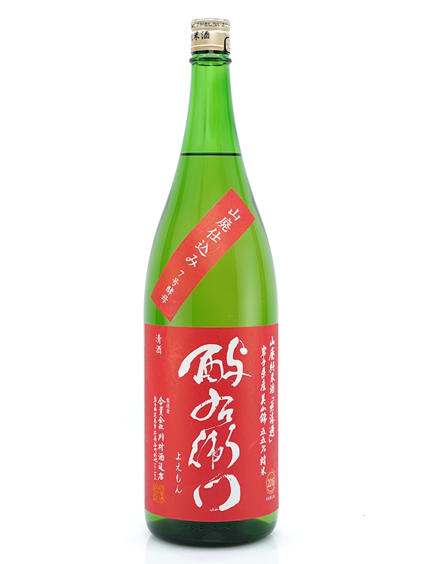 酉与右衛門 山廃 純米 美山錦 2016BY 1800ml