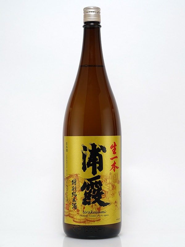 浦霞 特別純米 生一本 1800ml