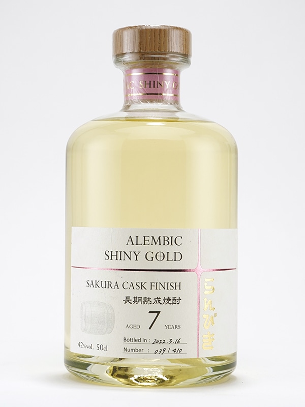 らんびき SHINY GOLD #07 SAKURA CASK FINISH 7年 500ml
