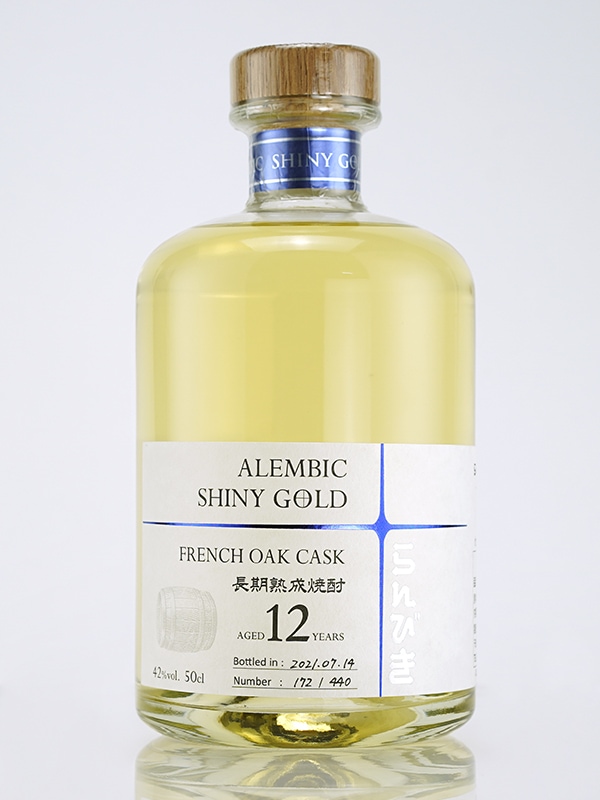 らんびき SHINY GOLD #03 FRENCH OAK CASK 12年 500ml