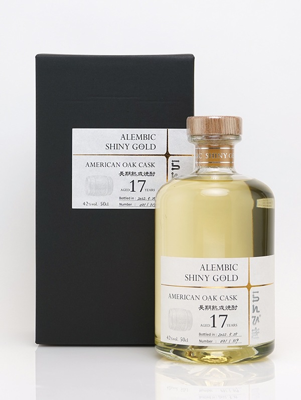 らんびき SHINY GOLD #08 AMERICAN OAK CASK 17年 500ml