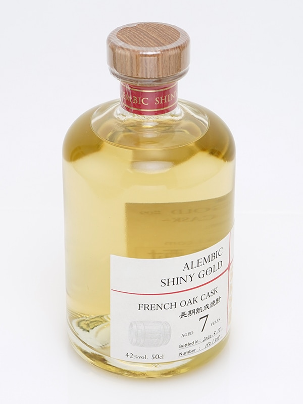 らんびき SHINY GOLD #09 FRENCH OAK CASK 7年 500ml
