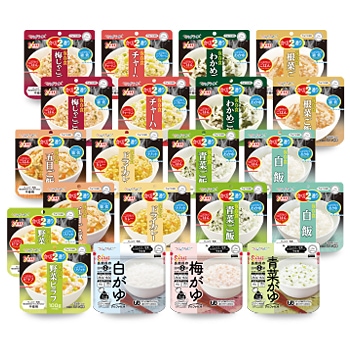 サタケの非常用保存食 7日分セット-マジックライスとおかゆで21食