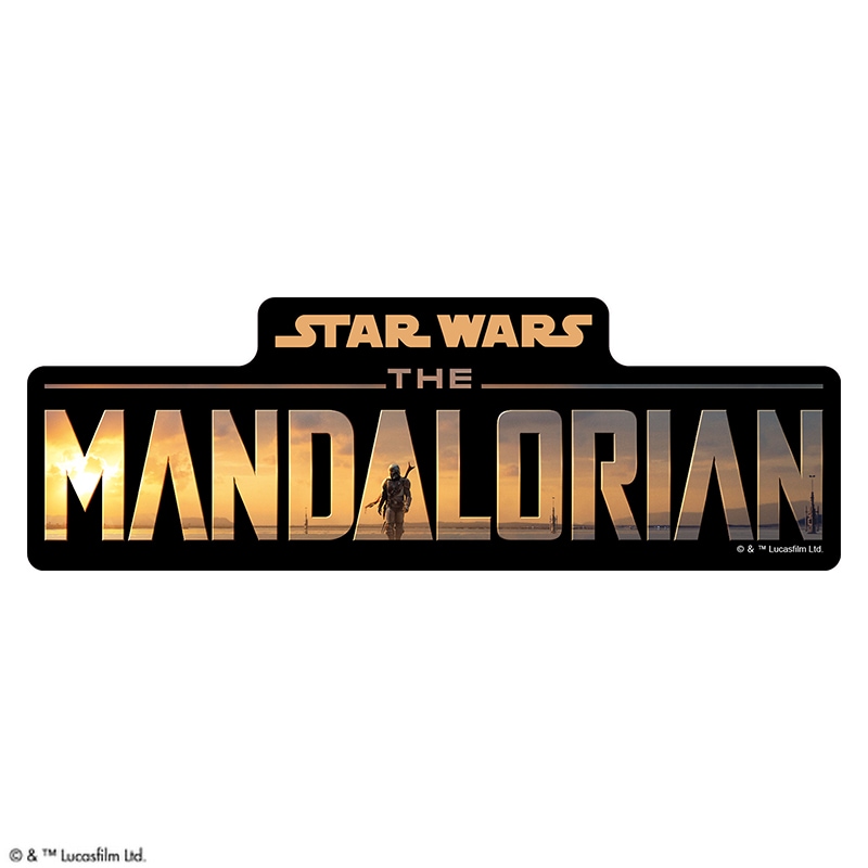 Star Wars ダイカットステッカー マンダロリアン ロゴ Star Wars スター ウォーズ ステーショナリー Satellite サテライト