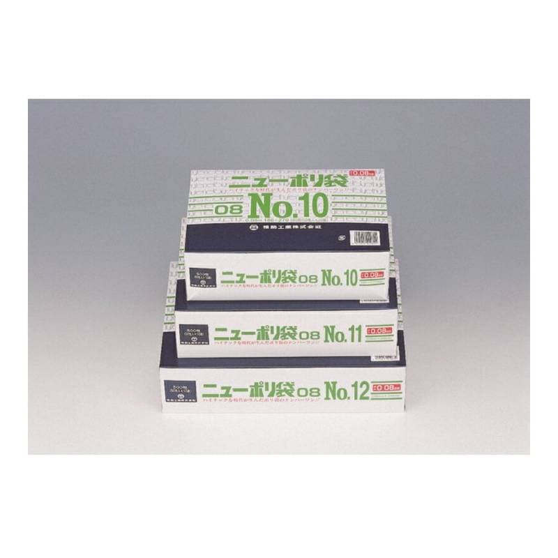 ニューポリ袋 08 ?16 500枚入 ニューポリ袋 08 No.15 0.08×300×450 mm500枚 ニューポリ ポリ袋 福助工業 ポリ 透明 厚手 袋 0.08 漬物 冷凍  粉末 冷凍 液体 固形 工業部品 水産物 米粉 こんにゃく 食品 お肉 精肉 魚 鮮魚 15 300×450 福助 日本製 | ふくろや店