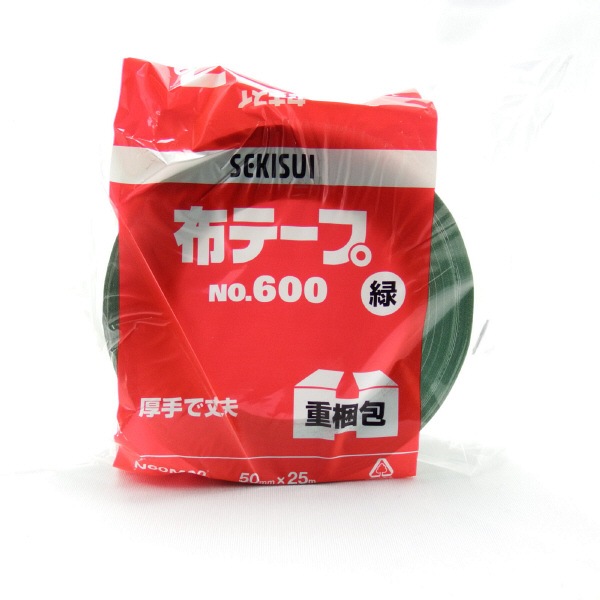 ケース販売】セキスイ カラー布テープ NO、600 50mmX25m