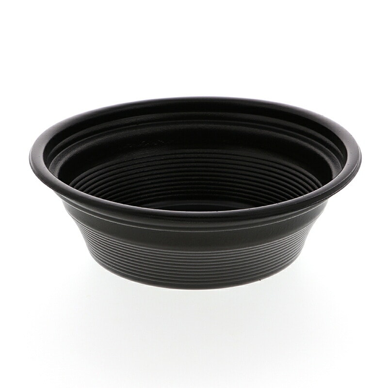 400個セットどんぶり容器持ち帰り容器SDドンK17蓋付黒⑶