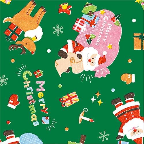 【ゆう様】R268クリスマスの包装紙6枚セット(980) クリスマス包装紙ラッピング
