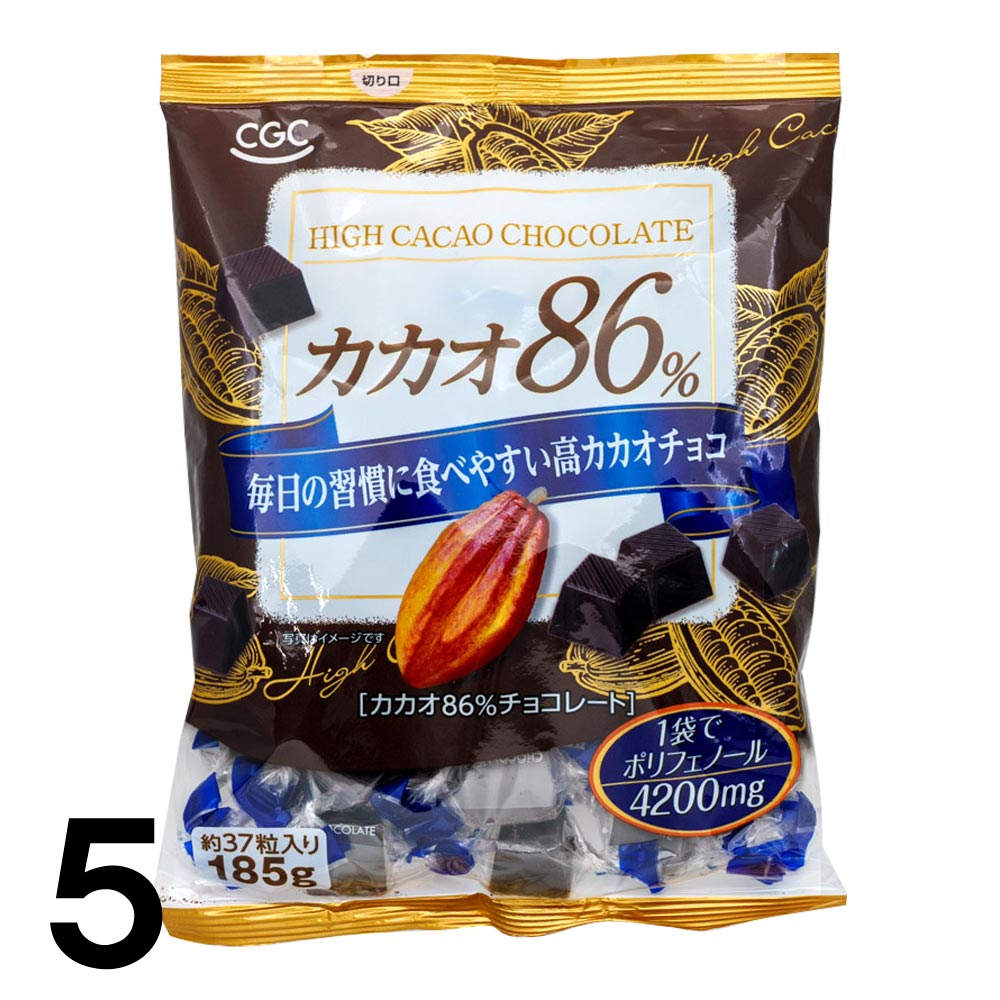 ��5�� ������86% ���祳�졼�� �����ν����ǿ��٤䤹�� �⥫�������祳 185g ��37γ  CGC ���祳 ��5��